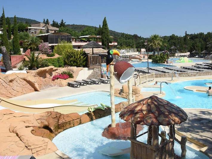 Domaine De La Bergerie - Mobilheim 6 personen - Cottage Espace A - 3 Zimmer - 6 Personen in Roquebrune-sur-Argens, Mittelmeerküste (Frankreich)
