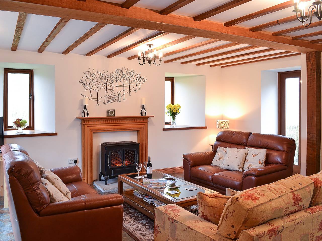Cottage for 8 People in Powys, Mid-Wales