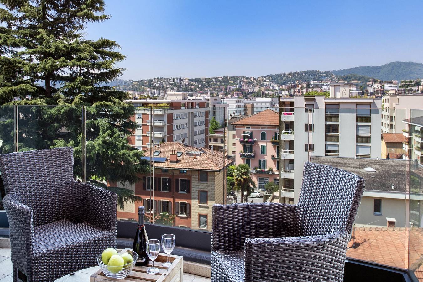 Appartamento intero, Panoramic Penthouse in Lugano, Lago di Lugano