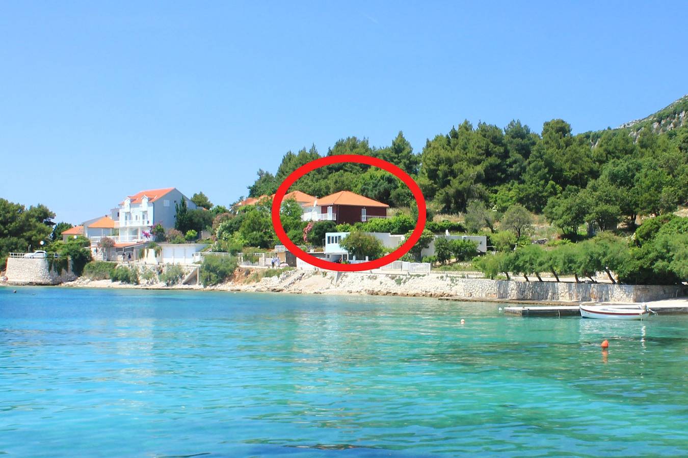 Ganze Wohnung, 2-Zimmer-Ferienwohnung am Strand Kuciste - Perna, Peljesac A-4542-c in Kuciste, Dubrovnik-Neretva