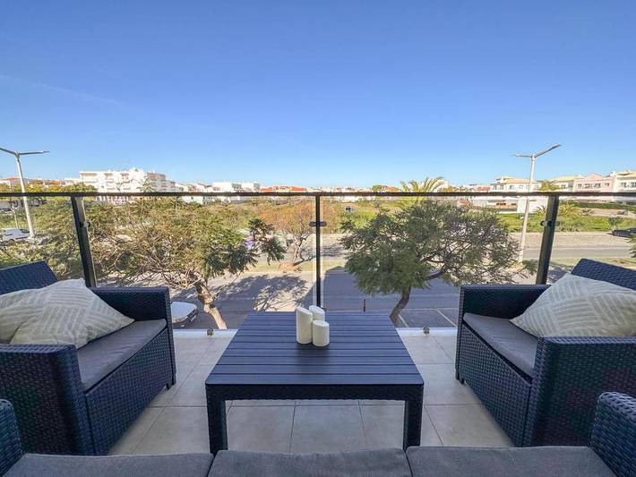 Apartamento de férias para 6 pessoas, com vista e varanda em Praia Verde