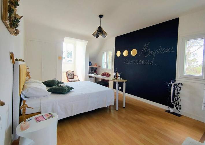 Maison d’hôte pour 3 personnes, avec Terrasse ainsi que Jardin et Vue