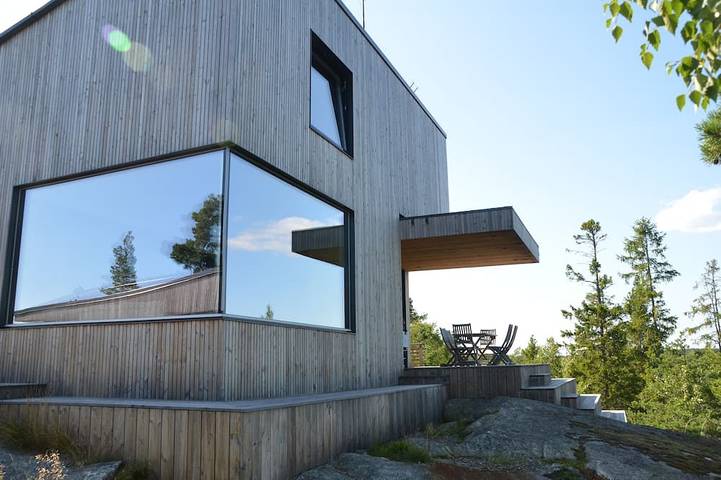 Ferienhaus für 6 Personen, mit Garten und Sauna sowie Terrasse und Whirlpool in Mittelschweden