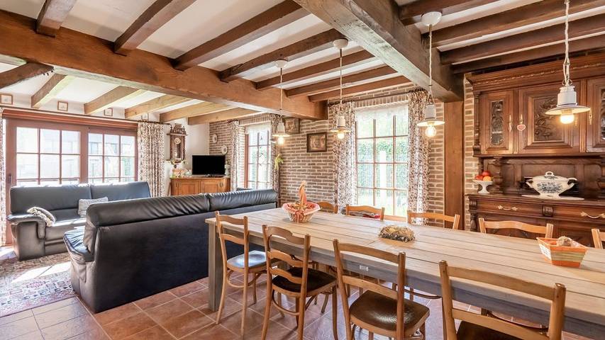 Ferme pour 12 personnes, avec jardin, animaux acceptés à Alveringem - 3