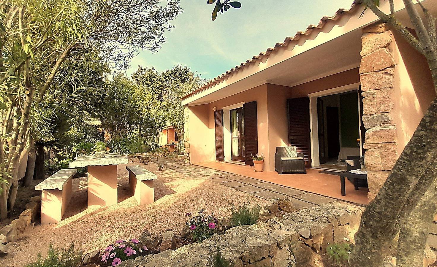 Maison de vacances pour 2 personnes avec vue in Costa Paradiso, Trinità d'Agultu e Vignola