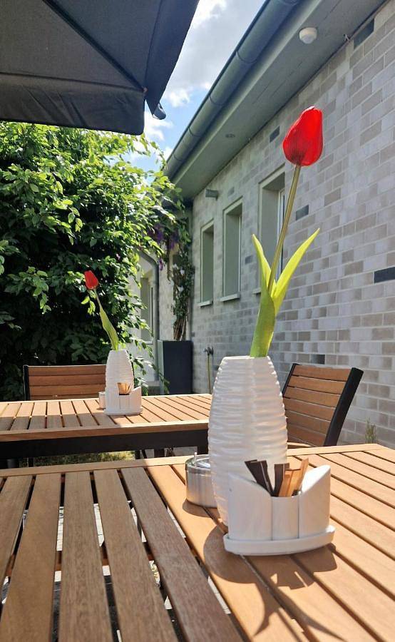 Hotel für 4 Personen, mit Terrasse und Whirlpool sowie Garten und Sauna in Fehrbellin