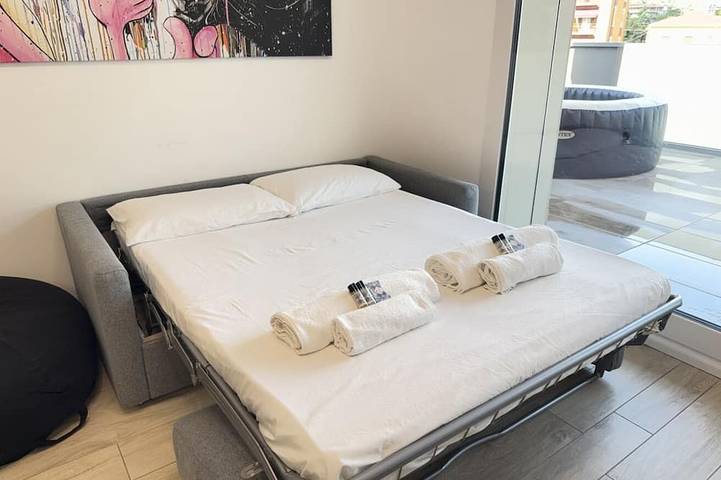 Ferienhaus für 6 Personen, mit Balkon und Whirlpool in Bergamo - 4