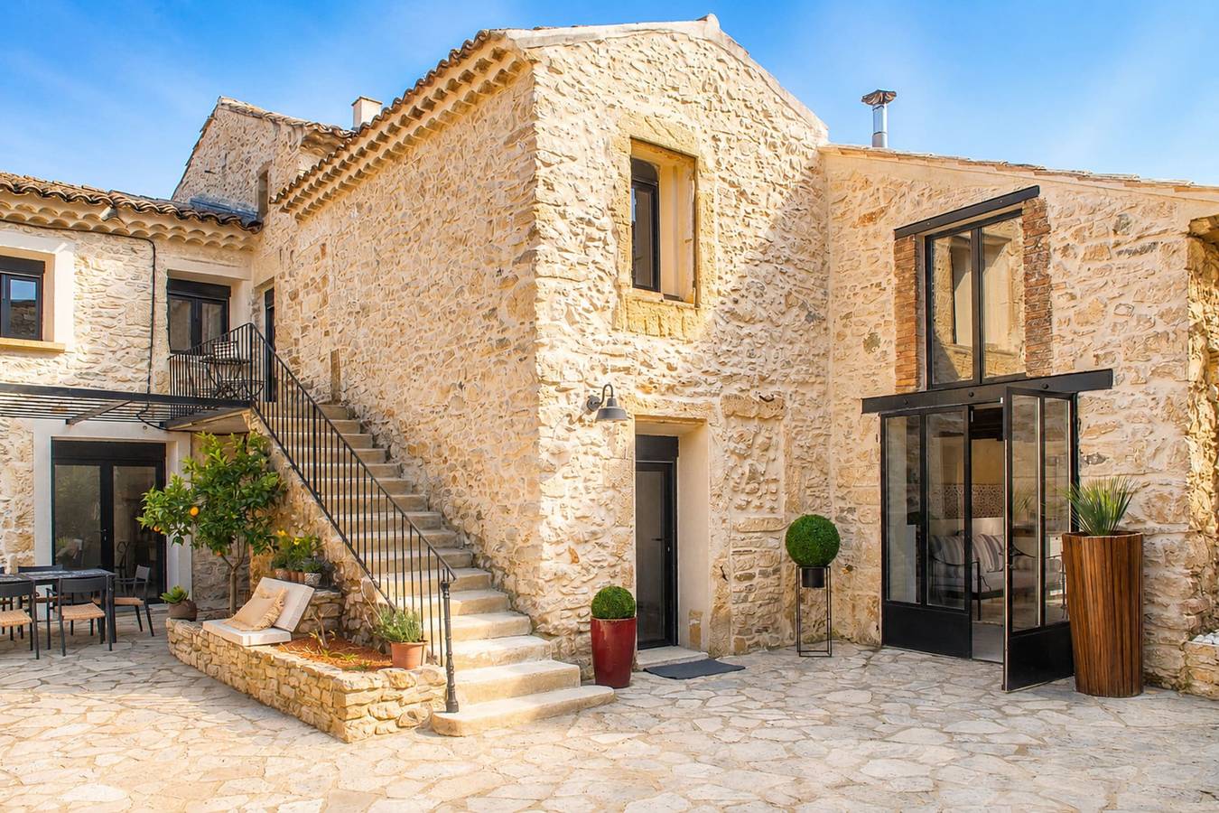 Splendide bastide 4 ch avec piscine proche Uzès in Connaux, Nimes und Umgebung