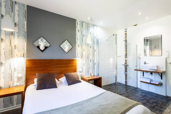 Hôtel pour 2 personnes, avec vue et jardin à Ychoux
