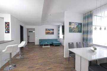 Ferienwohnung für 5 Personen, mit Garten und Ausblick, mit Haustier in Bad Gottleuba-Berggießhübel