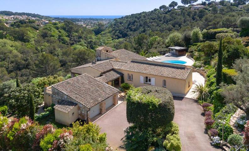 Villa pour 8 personnes, avec jardin et vue ainsi que piscine et sauna, animaux acceptés à Biot - 2