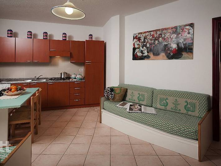 Location de vacances pour 6 personnes, avec balcon/terrasse et terrasse à Cala Liberotto - 4