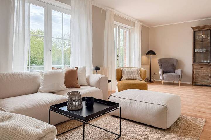 Ferienhaus für 8 Personen, mit Terrasse und Garten sowie Sauna in Scharbeutz