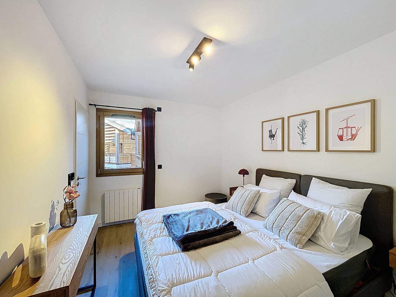 Entire apartment, Apartment 4 pers. Les Gets near slopes with parking in Les Gets, Bonneville region