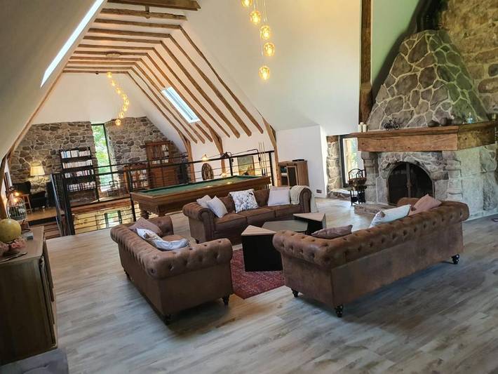 Maison de vacances pour 12 personnes, avec Jardin et Sauna