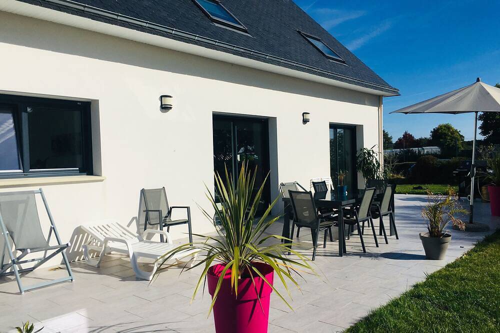 Villa vue sur mer espace aquatique à partager in La Forêt-Fouesnant, Côte de Cornouaille