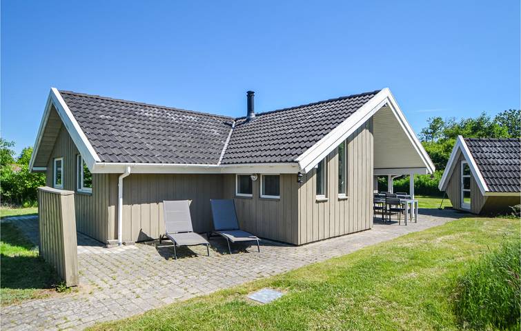 Ferienhaus für 8 Personen, mit Whirlpool und Terrasse sowie Garten und Sauna in Jegum