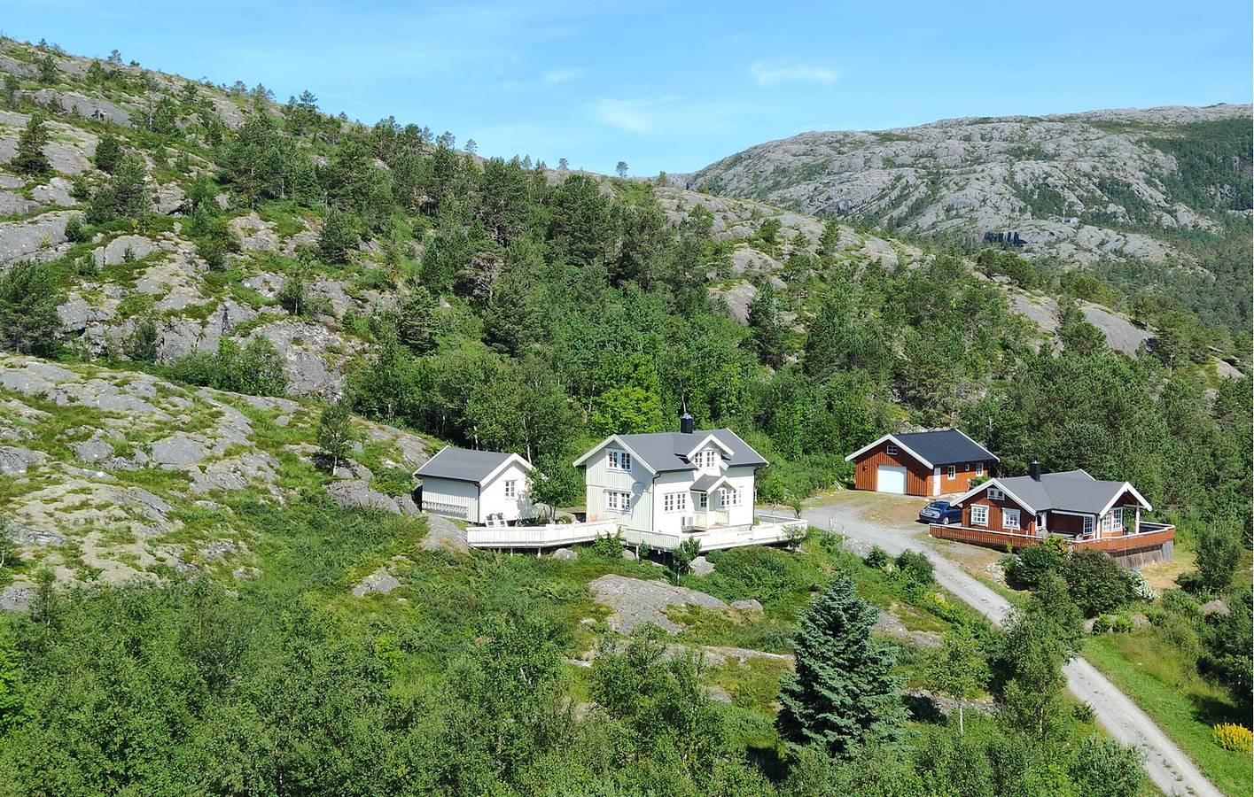 Ferienhaus für 5 Personen mit Terrasse in Sømna