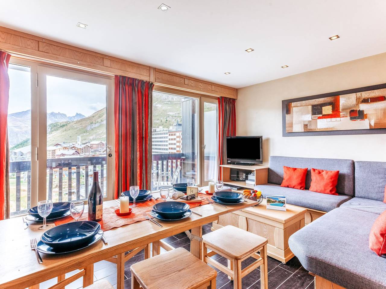 Geheel appartement, Le Bec Rouge (Le Lac) in Tignes, Vanoise Nationaal Park
