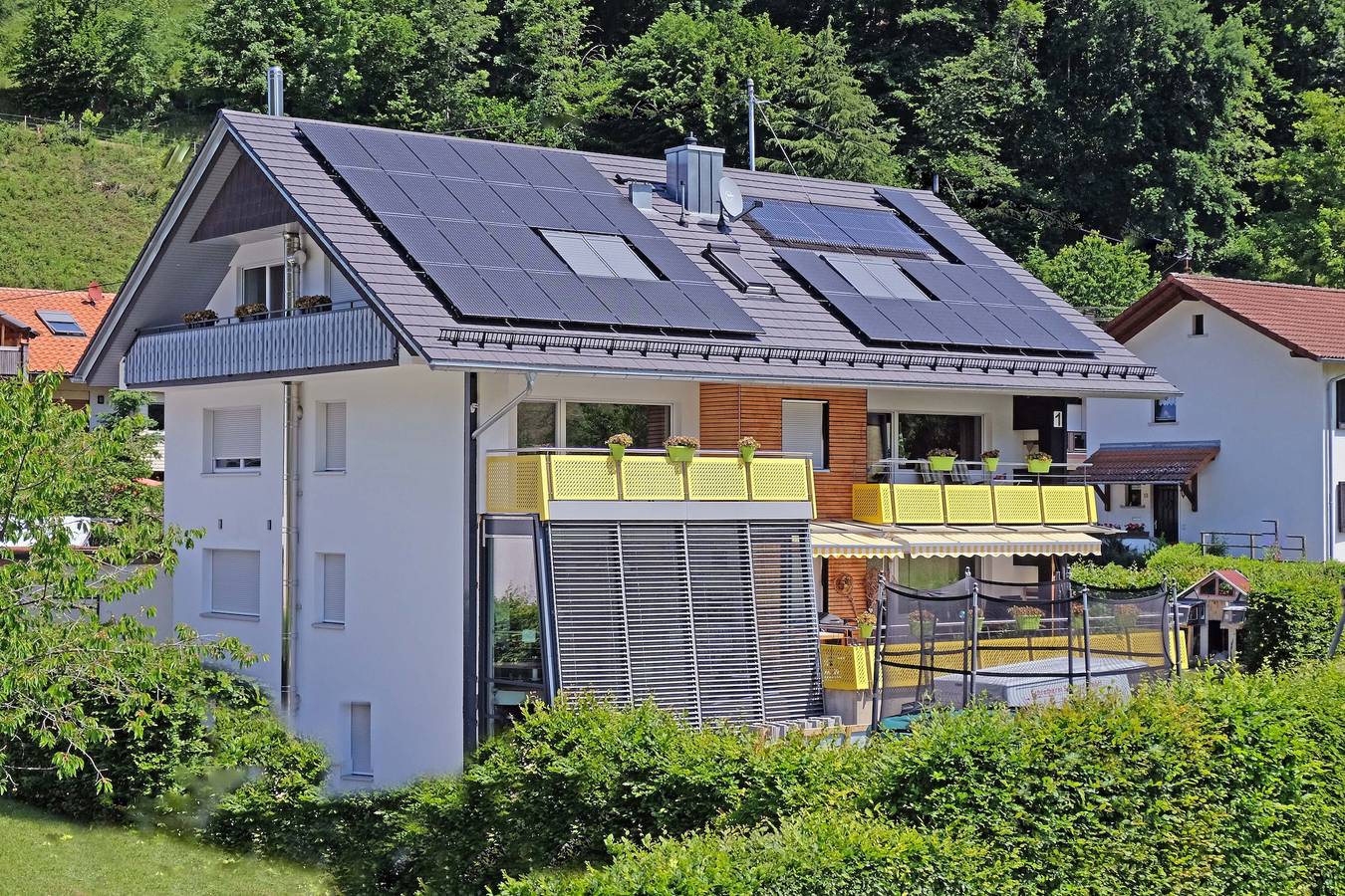 Ganze Wohnung, Ferienwohnung 'Belchen, Typ B' mit Bergblick, Balkon und Wi-Fi in Münstertal in Untermünstertal, Münstertal