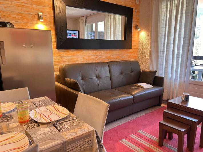 Ganze Wohnung, Appartement mit Pistenblick - 5 Pers. in Station de Risoul, Risoul
