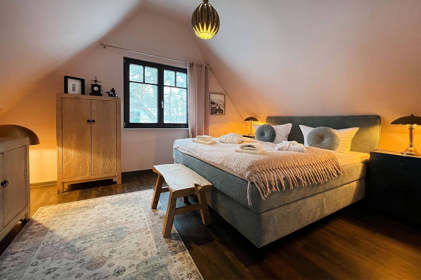 Modernes Ferienhaus im Fischerdorf mit Sauna & Garten – ländlich und ruhig auf Usedom in Zirchow, Usedom