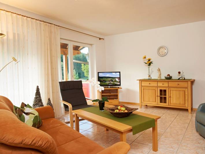 Ferienwohnung für 4 Personen, mit Balkon und Sauna in Mittlerer Schwarzwald
