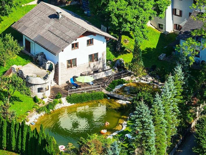 Ferienhaus für 4 Personen, mit Terrasse und Garten