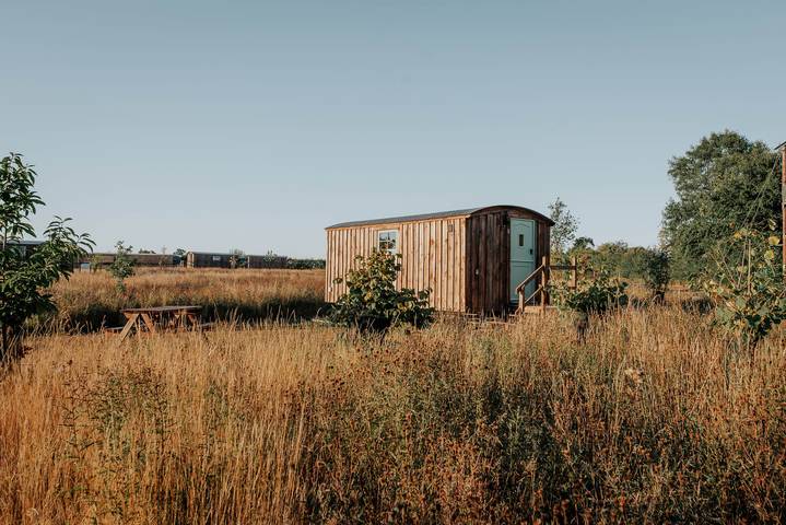 Honeysuckle Farm Hut 4 - Suffolk Farm Holidays in Suffolk