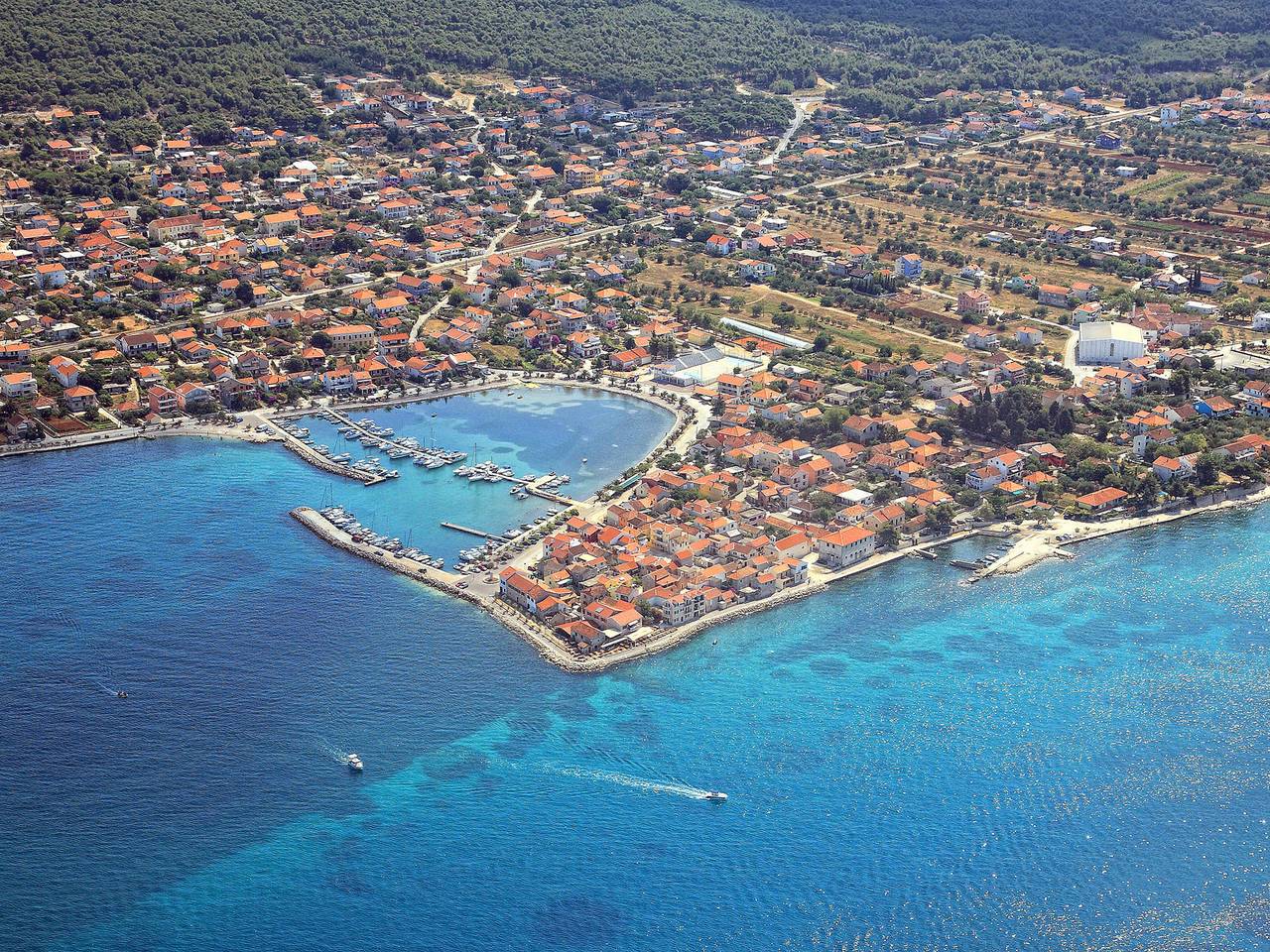 Ganze Wohnung, Modernes Appartement mit Terrasse in Bibinje, Zadar