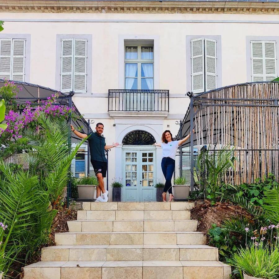 Chambres d'hôtes - Bed and Breakfast Les Palmiers in Mèze, Côte méditerranéenne (France)