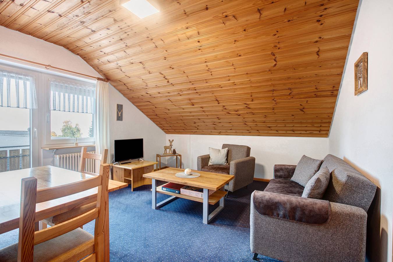 Ganze Wohnung, Ferienwohnung 'Typ B' mit Bergblick, Gemeinschaftsgarten und Wlan in Höchenschwand, Südschwarzwald