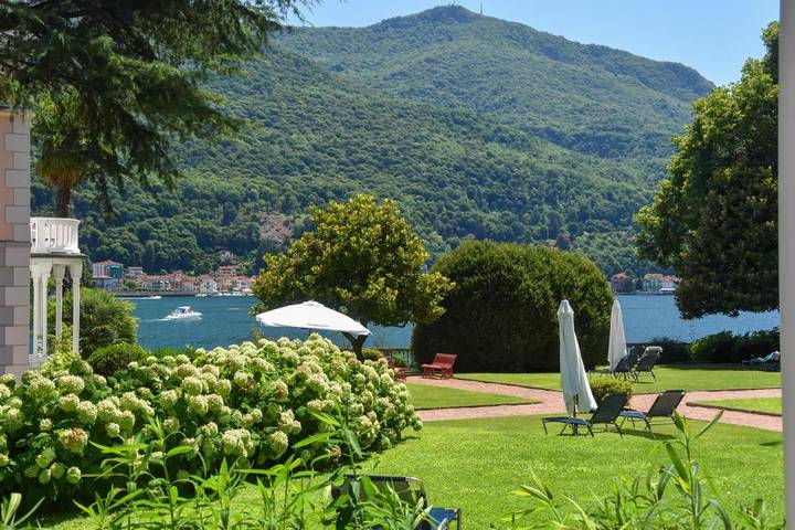 Ferienwohnung für 4 Personen, mit Pool und Ausblick sowie Seeblick und Garten in Porto Ceresio - 2