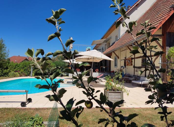 Gîte pour 4 personnes, avec piscine ainsi que jardin et terrasse dans Territoire de Belfort - 2