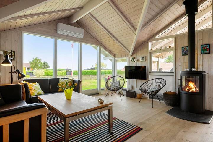 Ferienhaus für 5 Personen, mit Terrasse und Whirlpool sowie Sauna und Garten in Dyngby Strand - 3