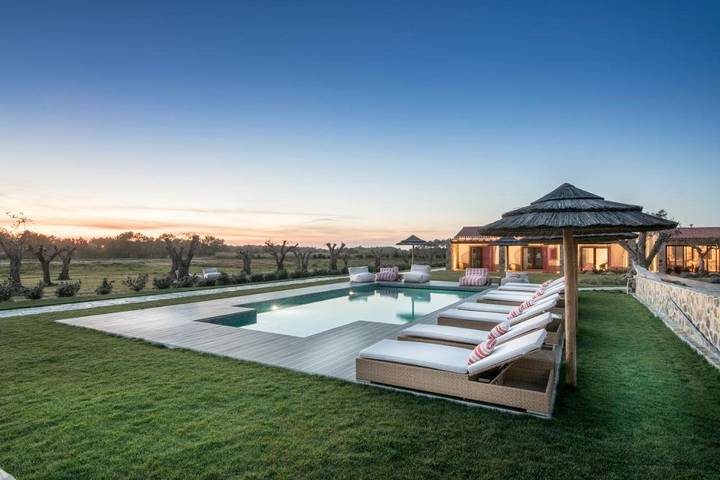 Casa de vacaciones para 4 personas, con Terraza y Jardín además de Piscina y Vistas en Odeceixe