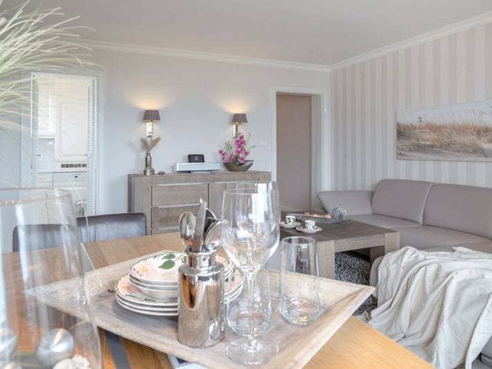 Ganze Ferienwohnung, Beachwalk - Haus Brandenburg: 3-Zimmerwohnung, 2 Schlafzimmer, Balkon, ideal für Familien in Westerland, Sylt (Gemeinde)