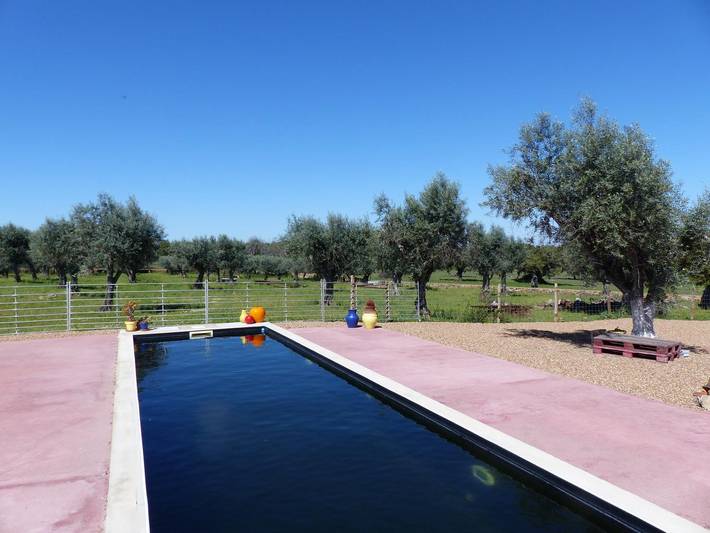 Casa de férias para 4 pessoas, com jardim, com animais de estimação no Alto Alentejo