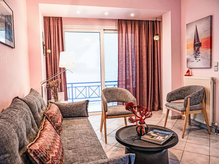 Appartement de vacances pour 2 personnes, avec Balcon ainsi que Terrasse et Jardin