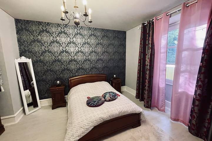 Gîte pour 8 personnes, avec terrasse ainsi que sauna et jardin à Husseren-Wesserling - 4