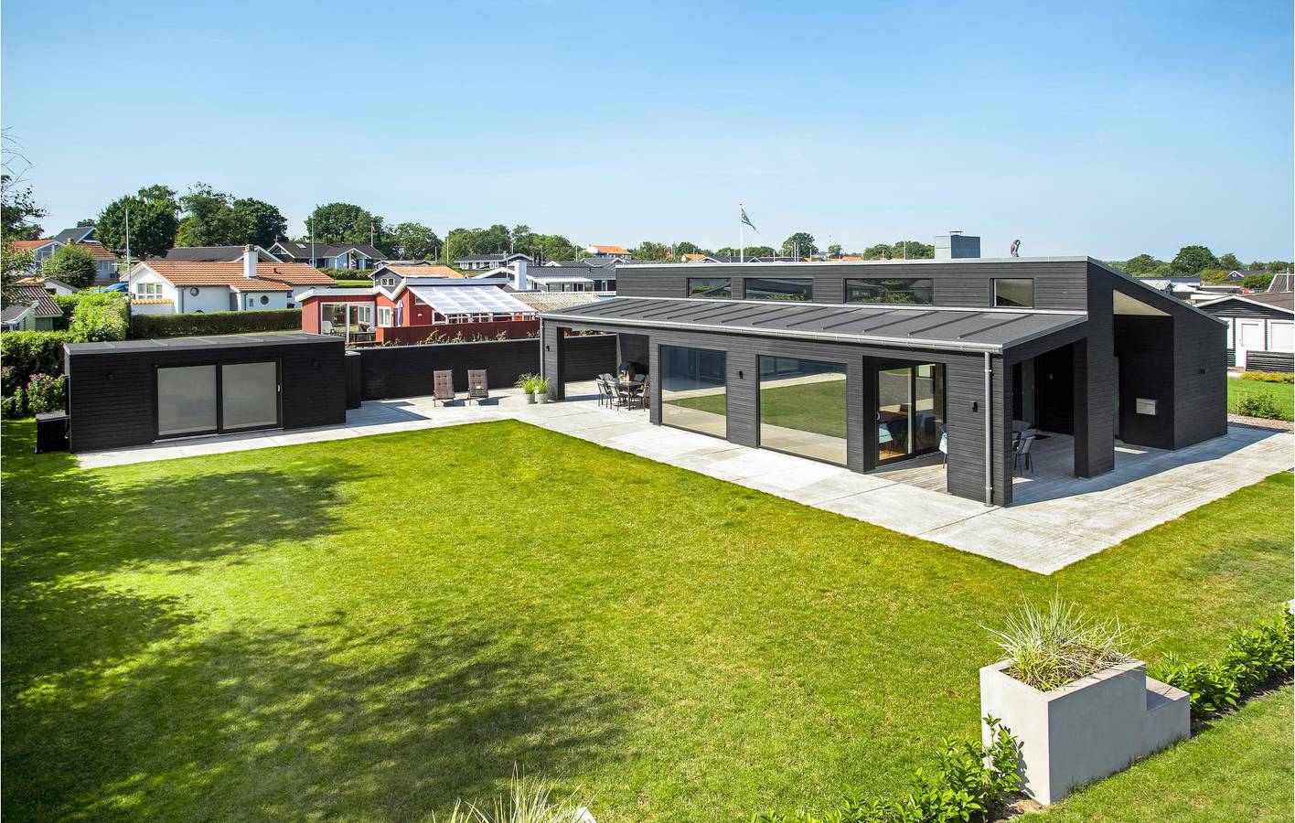Ferienhaus für 8 Personen mit Terrasse in Sæby, Nordostjütland