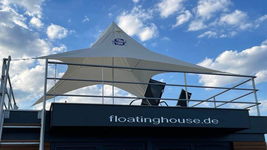 Hausboot für 5 Personen, mit Seeblick und Terrasse in Sachsen - 4