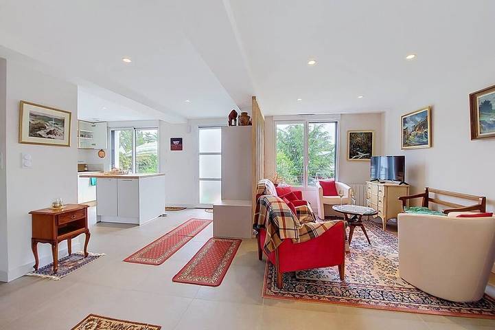 Appartement de vacances pour 4 personnes, avec jardin