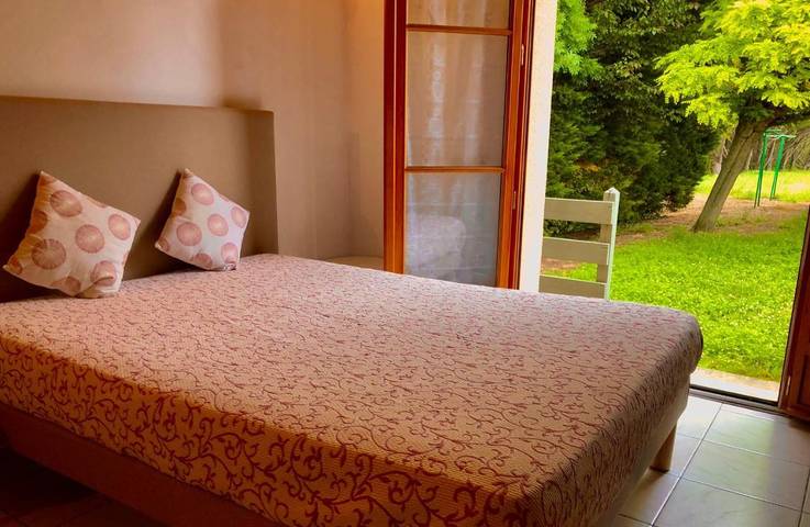 Maison de vacances pour 7 personnes, avec terrasse ainsi que jardin et vue, animaux acceptés