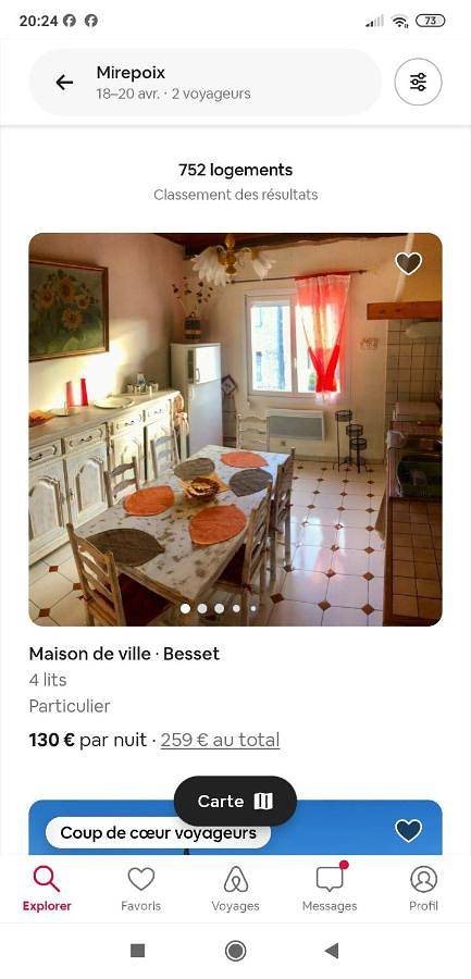 Gîte pour 6 personnes à Besset (homonymie)