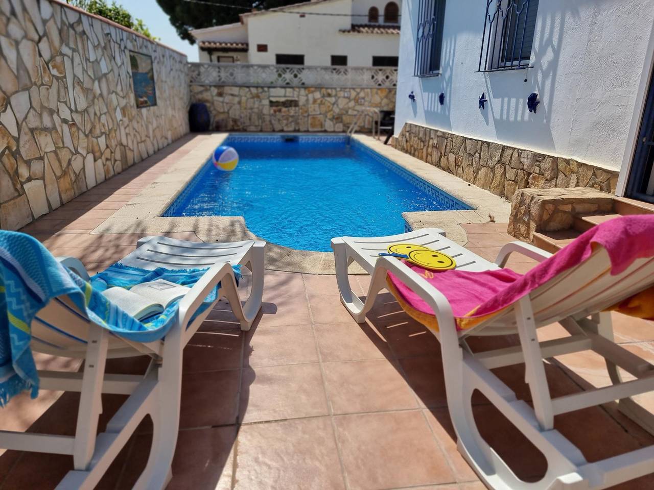 Vakantiehuis voor 8 personen met balkon/terras in L'Escala, Upper Empordà