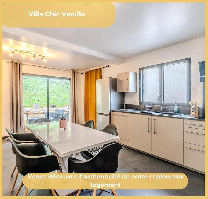 Maison de vacances pour 6 personnes, avec Balcon ainsi que Terrasse et Jardin à Cruseilles