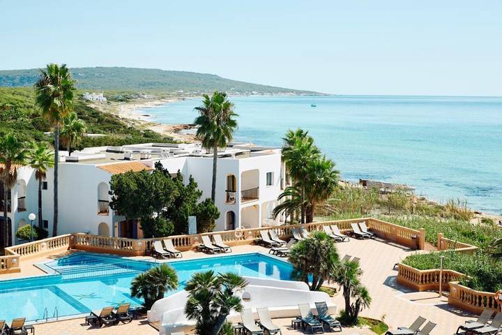 Hôtel pour 2 personnes, avec piscine et jardin dans Playa Migjorn Formentera