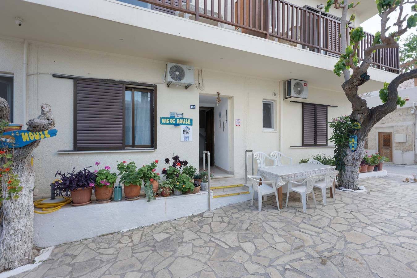 Apartamento entero, Apartamento 'Classic Corner Nº 2' con Wi-Fi y aire acondicionado in Myrtos, Lasithi