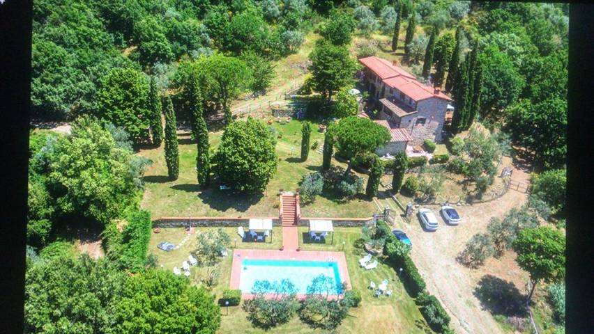 Appartement de vacances pour 5 personnes, avec jardin ainsi que vue et piscine, animaux acceptés - 1